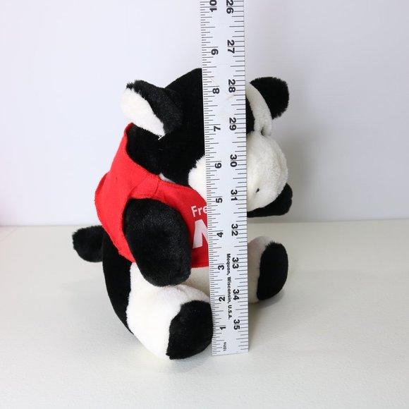 Vintage Logo Bear Golden Gallon Cow Fresh From Moo to You Plush Stuffed Animal - Picture 10 of 13